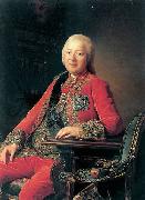 Portrait of Count N.I Panin Alexander